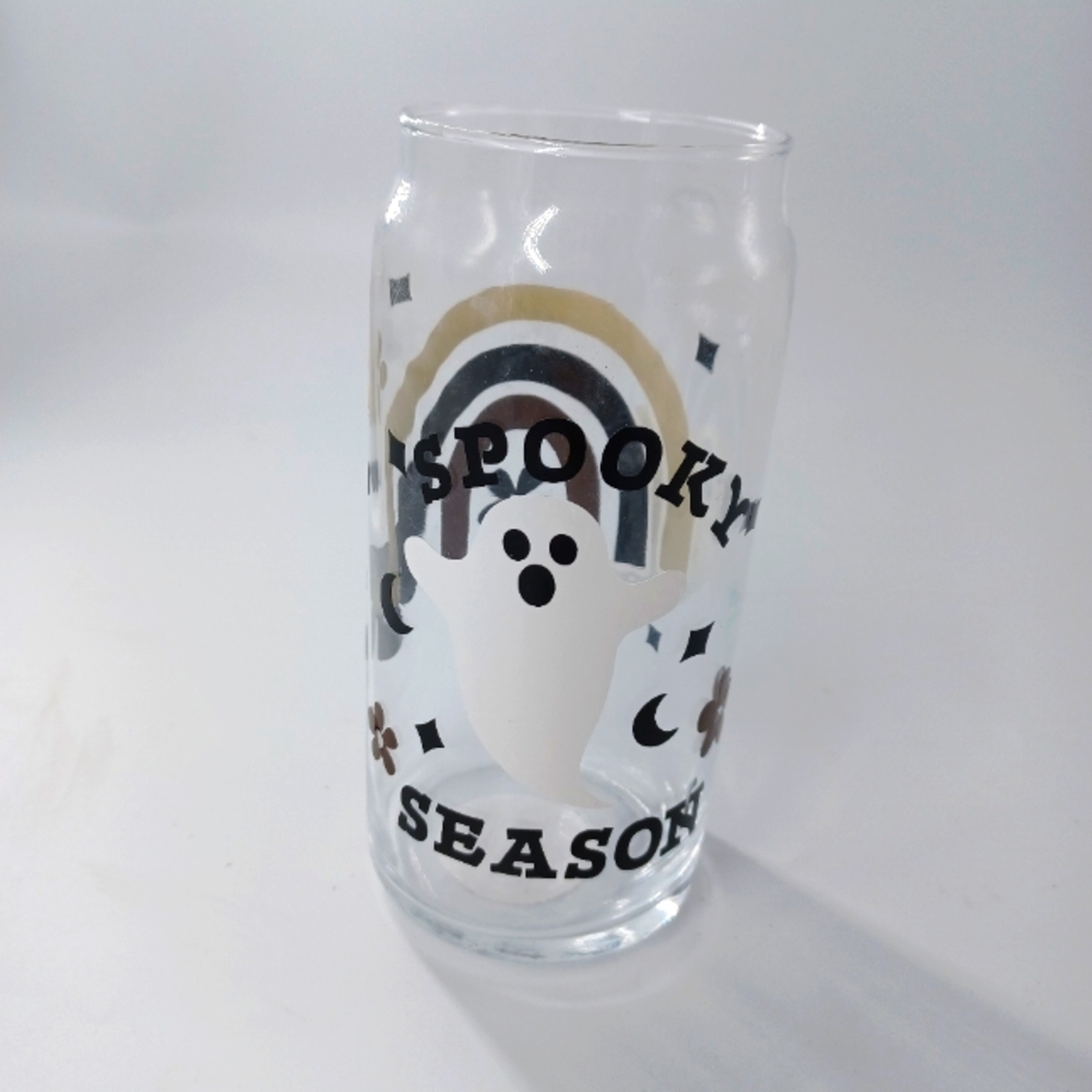Spooky Season glass cup